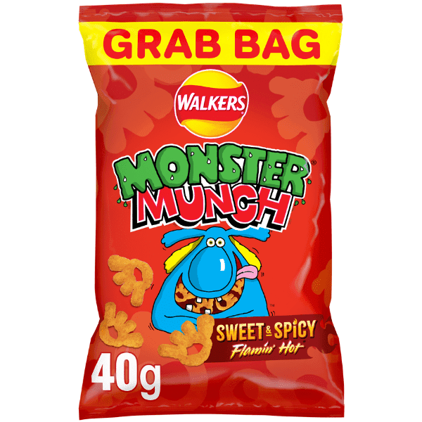 Monster Munch Sweet & Spicy, 40 g