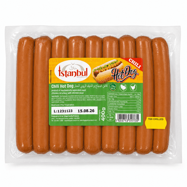 Istanbul Chilli Hot Dog, 400 g