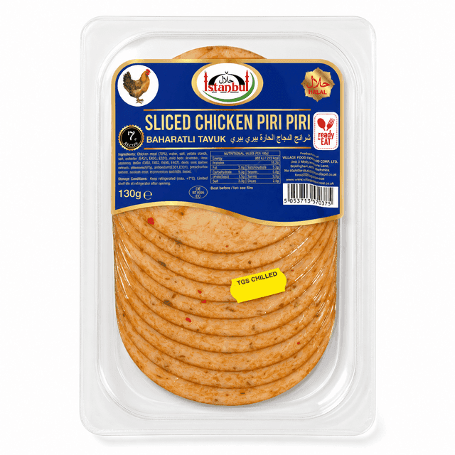 Istanbul Sliced Chicken Piri Piri, 130 g