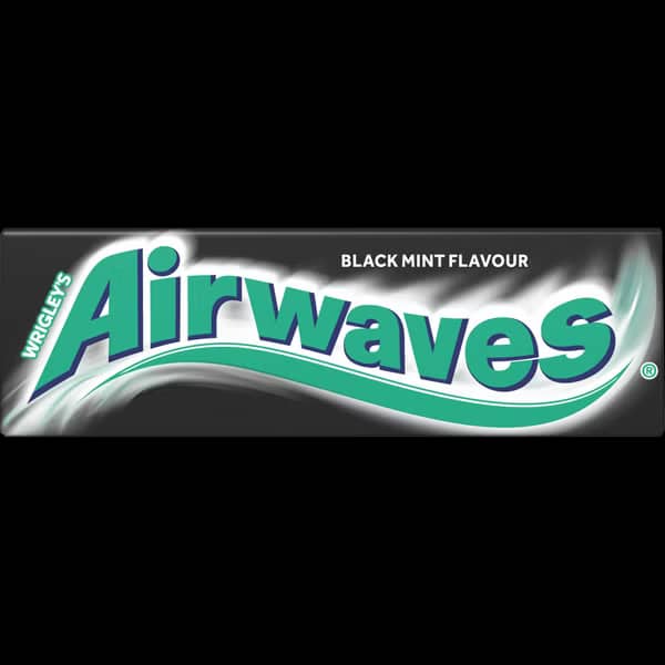 Airwaves Black Mint, 10 Pieces
