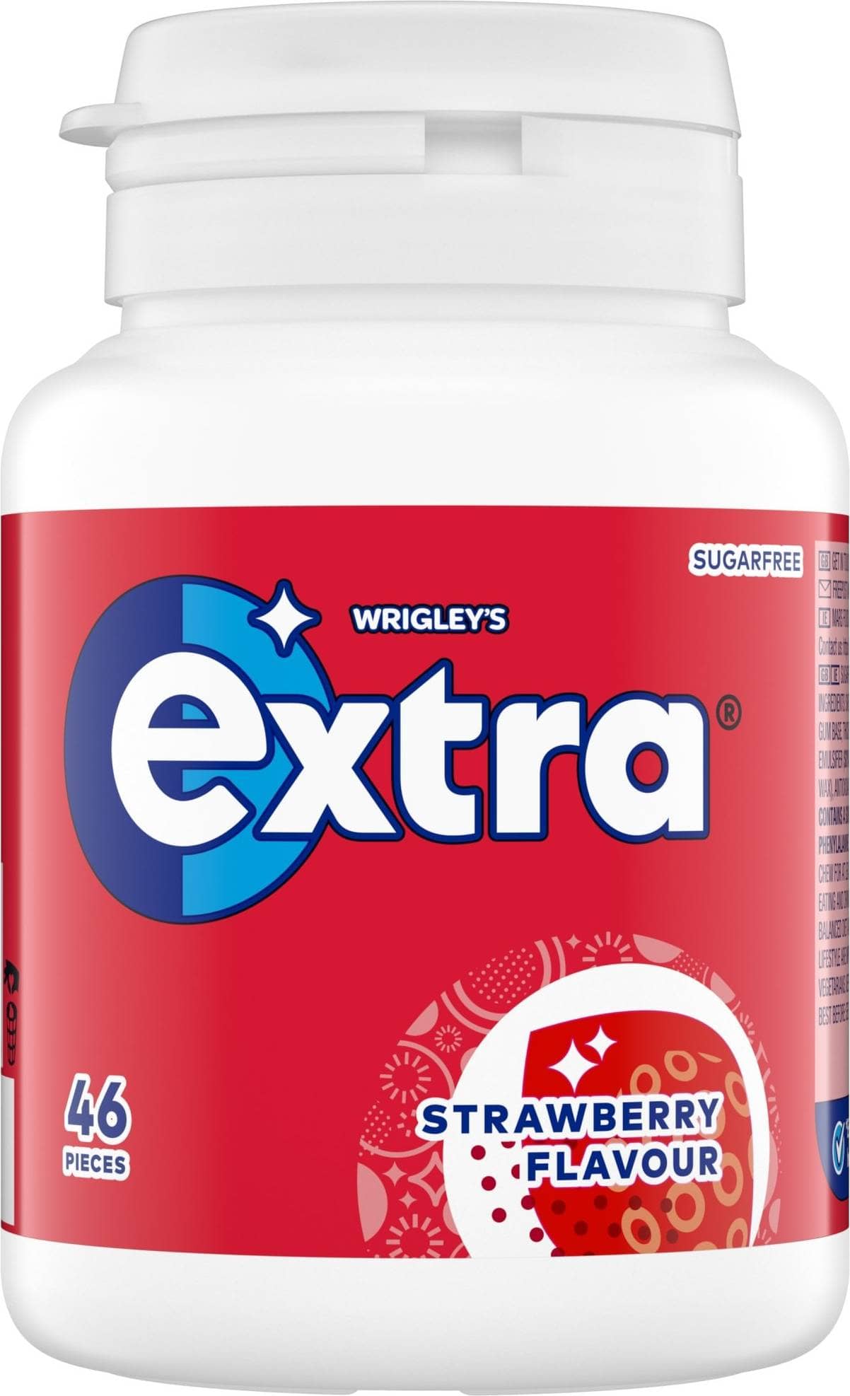 Wrigley's Etra Strawberry, 46 Pieces