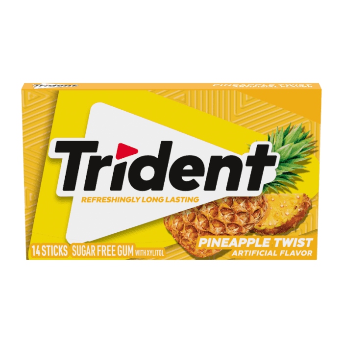 Trident Pineapple Twist, 31 g