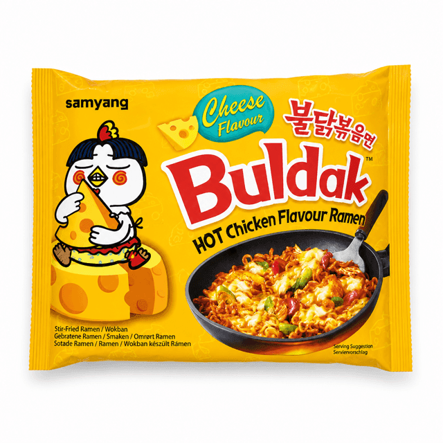 Samyang Buldak Cheese Ramen, 140 g