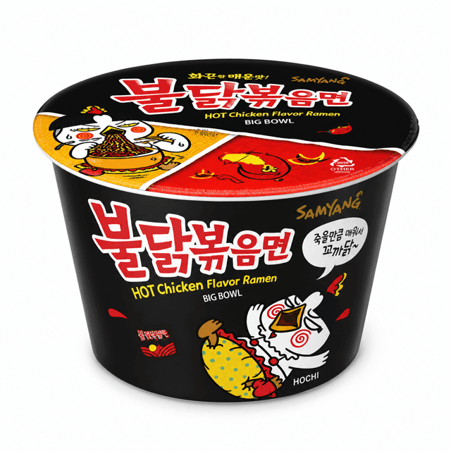 Samyang Buldak Hot Chicken Big Bowl, 105 g