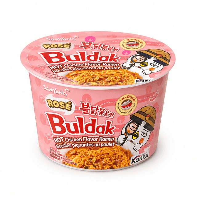 Samyang Buldak Rose Cup, 105 g