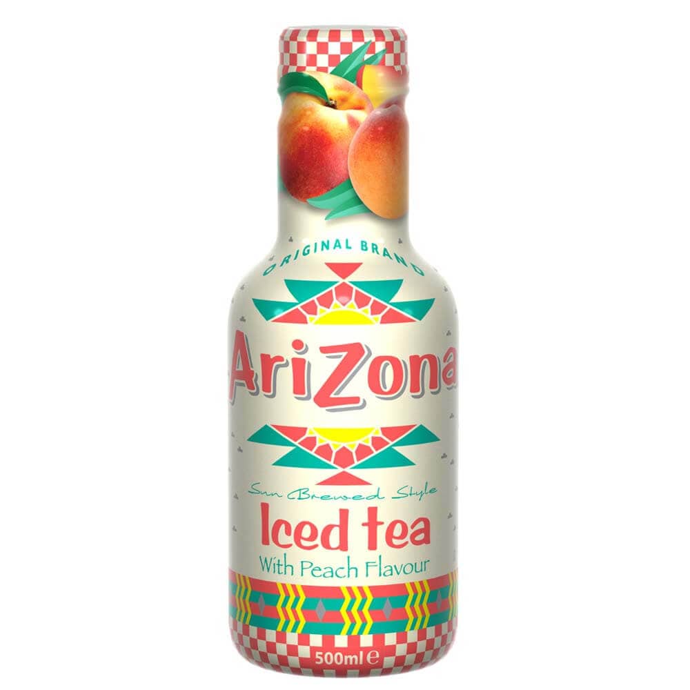 Arizona Peach Iced Tea, 500 ml