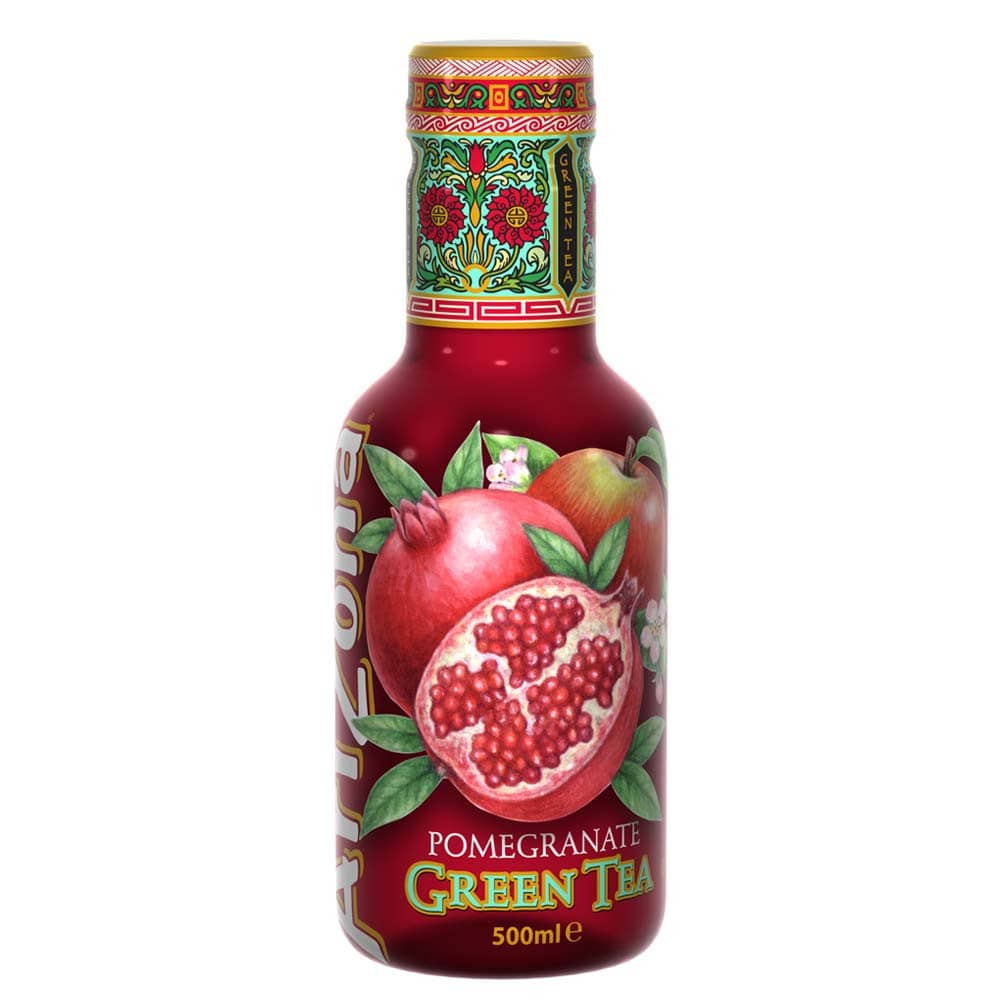 Arizona Pomegranate Green Tea, 500 ml