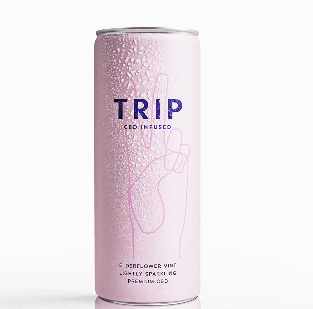 Trip CBD Elderflower Mint, 250 ml