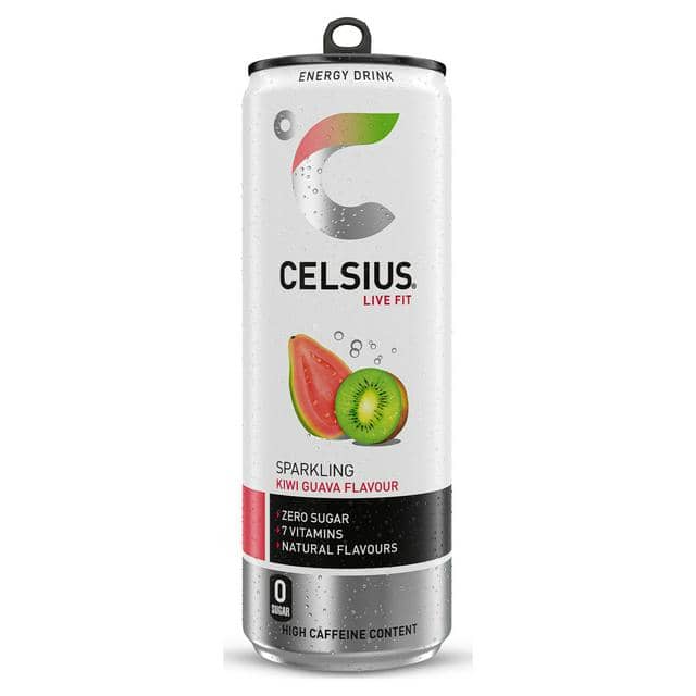Celsius Kiwi Guava, 355 ml