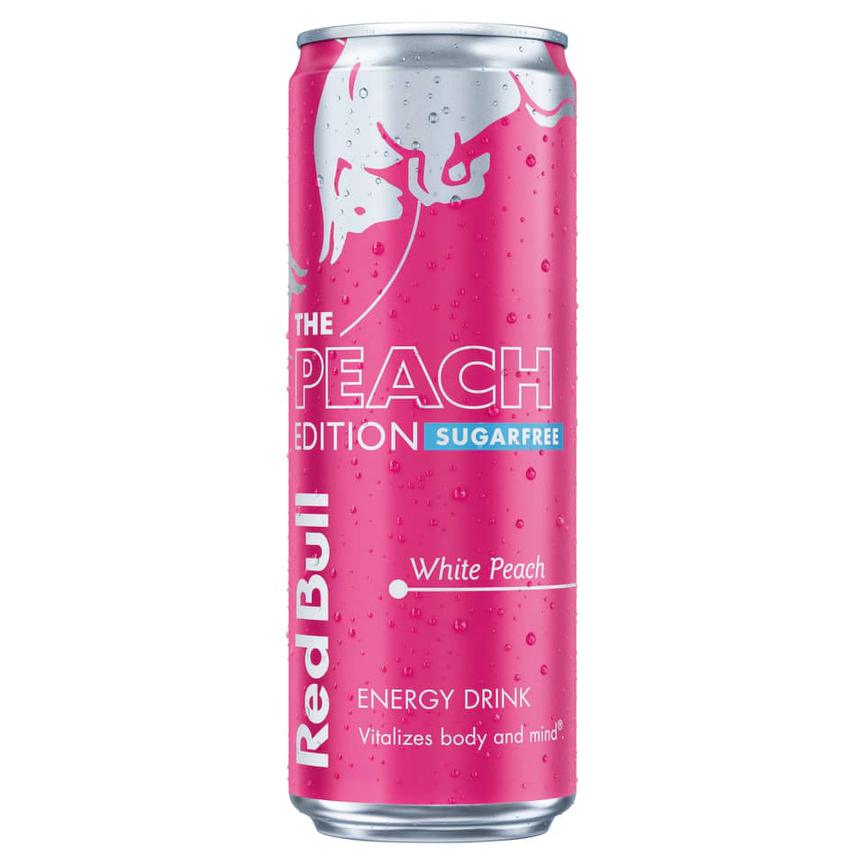 Redbull White Peach, 250 ml