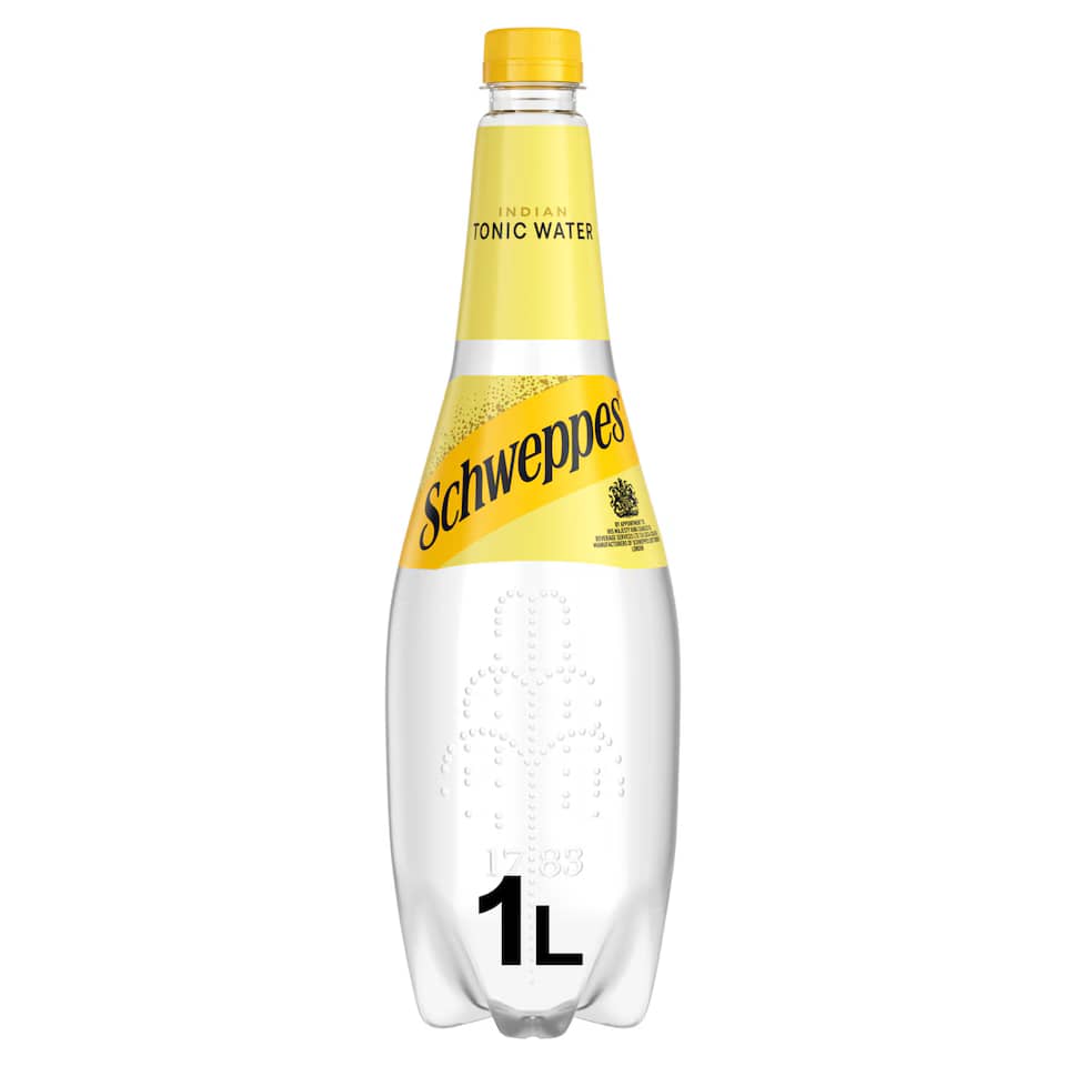 Schweppes Indian Tonic Water, 1 L