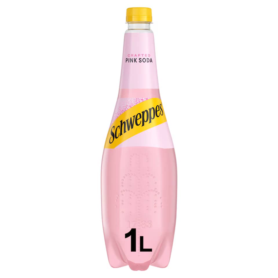 Schweppes Pink Soda, 1 L