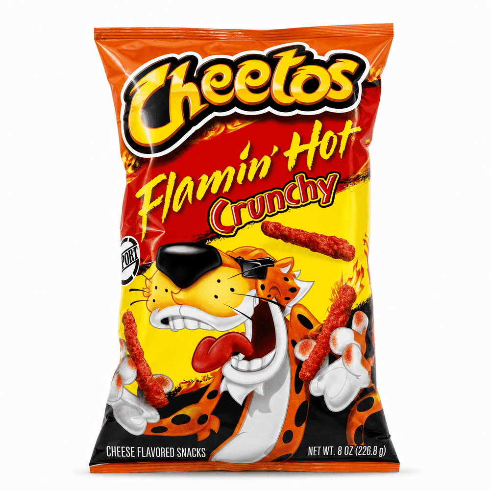 Cheetos Flamin Hot Crunchy, 226.8 g