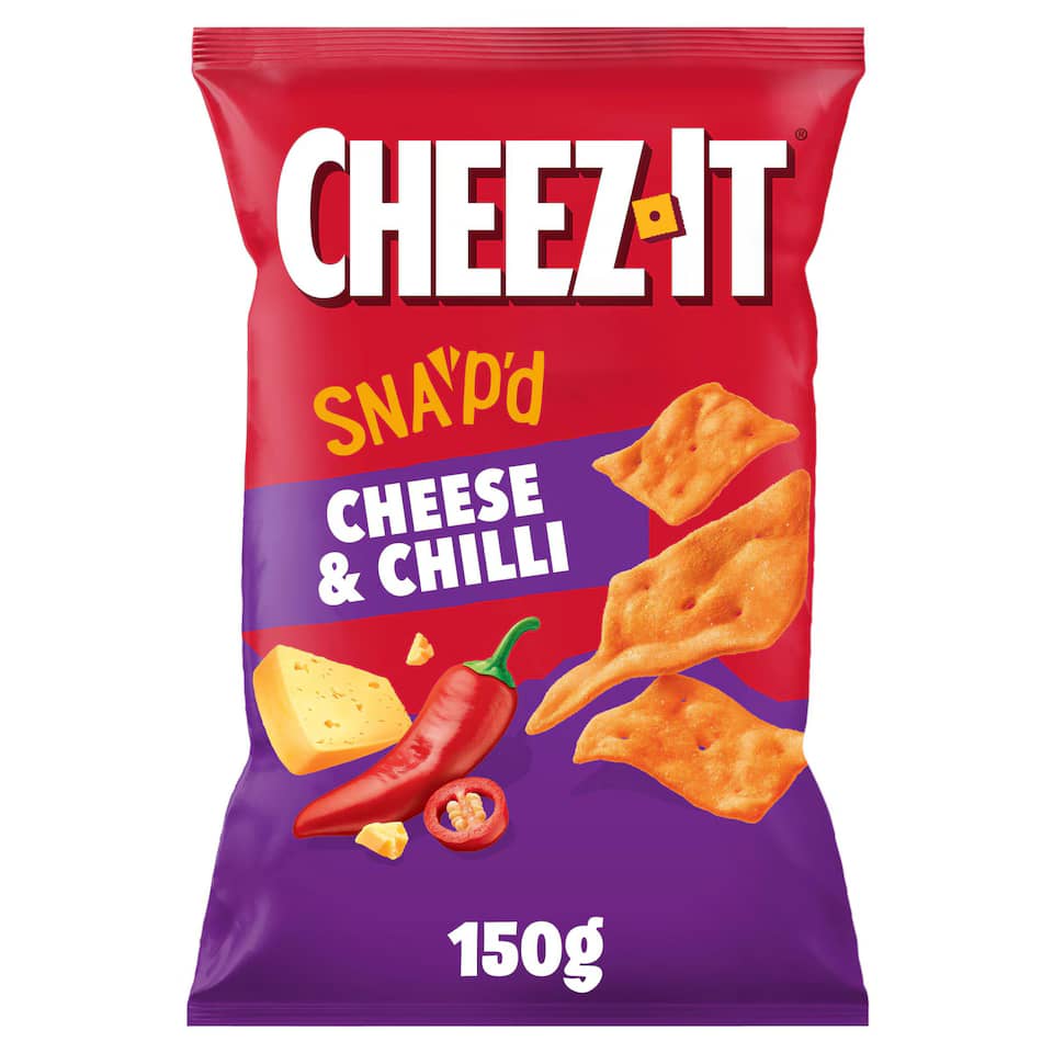 Cheez-It Snap'd Cheese & Chilli, 150 g